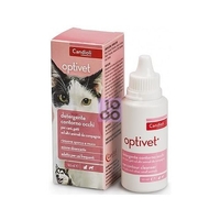 Optivet Detergente Per Occhi Per Cani E Gatti Flacone 50 Ml