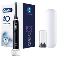 Oral B Io 6 Black Spazzolino Elettrico + 2 Refill
