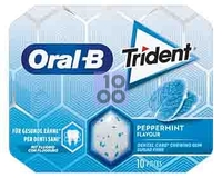 ORAL B TRIDENT PEPPERMINT 17 G