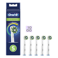 Oralb Cross Action Eb50 Testine Per Spazzolino Elettrico 5 Pezzi
