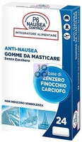 P6 NAUSEA CONTROL 24 GOMME DA MASTICARE SENZA ZUCCHERO