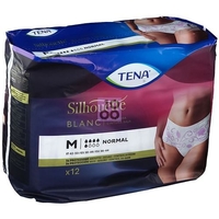Pannolone A Mutandina Assorbente Tena Silhouette Blanc Medium 12 Pezzi
