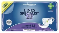 PANNOLONE A MUTANDINA LINES SPECIALIST CLASSIC MAXI MISURA MEDIA 30 PEZZI