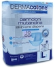 PANNOLONE MUTANDINA PER INCONTINENZA DERMACOTONE L 12 PEZZI