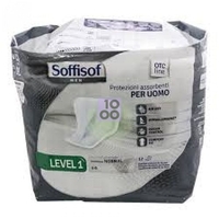 Pannolone Per Incontinenza Sagomato Soffisof Men Level 1 12 Pezzi