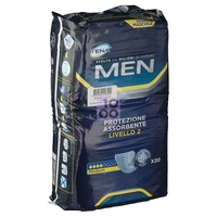 PANNOLONE SAGOMATO MASCHILE TENA MEN LIVELLO 2 20 PEZZI