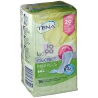 PANNOLONE SAGOMATO TENA DISCREET MINI PLUS 16 PEZZI