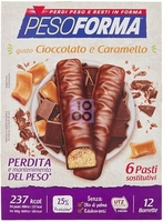 Pesoforma Barretta Cioccolato Caramello 12 X 31 G