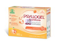 Psyllogel Gonfiore Pesca 10 Bustine