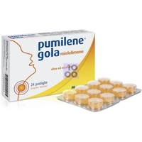 Pumilene Gola Miele Limone 24 Pastiglie