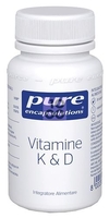 Pure Encapsulations Vitamine K & D 30 Capsule