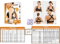 Reggiseno B1 Postural Bra Bianco Ekeep 6