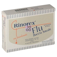 Rinorex Flu Doccia Nasale 10 Flaconcini 10 Ml