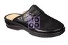 RORY SYNTHETIC PATENT + STRIPED ELASTICATED WOMENS BLACK 36TOMAIA SIMILPELLE+ELASTICIZZATO FODERA TOMAIA SIMILPELLE SOTTOPIEDE PELLE SCAMOSCIATA SUOLA PU FITTING G 1 PAIO
