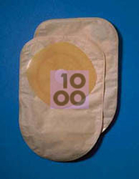 SACCA A FONDO CHIUSO OPACO CON BARRIERA PROTETTIVA SVILUPPATA SULLA TECNOLOGIA STOMAHESIVE FILTRO INCORPORATO PELLICOLA RIVESTIMENTO PRETAGLIATO COLODRESS PLUS MINI 38MM 15 PEZZI