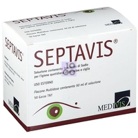 Septavis 50 Ml + 50 Garze In Tnt Sterili