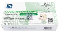TEST ANTIGENICO RAPIDO COVID-19 DEEPBLUE AUTODIAGNOSTICO DETERMINAZIONE QUALITATIVA ANTIGENI SARS-COV-2 IN TAMPONI NASALI MEDIANTE IMMUNOCROMATOGRAFIA 5 PEZZI