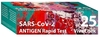TEST ANTIGENICO RAPIDO COVID-19 DETERMINAZIONE QUALITATIVA ANTIGENI SARS-COV-2 IN TAMPONI NASALI MEDIANTE IMMUNOCROMATOGRAFIA 25 PEZZI USO PROFESSIONALE