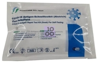TEST ANTIGENICO RAPIDO COVID-19 SAFECARE AUTODIAGNOSTICO DETERMINAZIONE QUALITATIVA ANTIGENI SARS-COV-2 IN TAMPONI NASALI MEDIANTE IMMUNOCROMATOGRAFIA