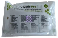 TEST ANTIGENICO RAPIDO COVID-19 VERINO PRO AUTODIAGNOSTICO DETERMINAZIONE QUALITATIVA ANTIGENI SARS-COV-2 IN TAMPONI NASALI MEDIANTE IMMUNOCROMATOGRAFIA