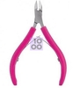 Trouss 21 Tronchese Per Cuticole Mani In Acciaio Inossidabile Colore Argento E Viola