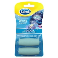 Velvet Soft 2 Ricariche Roll Cristalli Di Diamante Pedicure Professionale