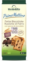 VERDE&BIO FETTE BIO DI FARRO CON GOCCE DI CIOCCOLATO 180 G
