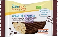 Zer% Glutine Gallette Mais Ricoperte Cioccolato Fondente Bio 32 G