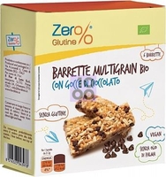 ZERO% GLUTINE BARRETTE MULTIGRAIN CON GOCCE DI CIOCCOLATO 6 X 21, 5 G