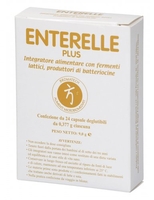 Enterelle - Integratore Naturale con Ingredienti Probiotici 24 Capsule