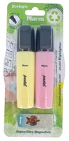 Evidenziatori Ecologici - Pastel Giallo e Rosa