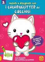 Imparo a Disegnare con i Coloraglitter dei Cuccioli
