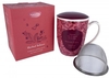 Infusiera con Filtro in Acciaio - Lezioni di Tè Rosa - Lezione di Tè n. 3