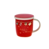 Infusiera Rossa di Natale con Scatola Regalo 360 ml