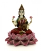 Lakshmi Seduta su un Fiore di Loto