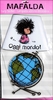 Lampada Adesiva Decorativa - Mafalda