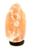 Lampada di Sale Himalayano con Base in Cedro 3-6 Kg.