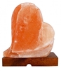 Lampada di Sale Rosa - Cuore Doppio