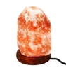 Lampada di Sale Rosa con Presa Usb Cuore
