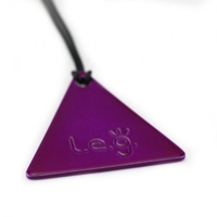 Leg Mirror - Tesla Purple Plate - Triangolo Uomo