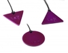 Leg Mirror - Tesla Purple Plates - Kit Partner