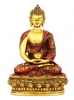 Statuetta Buddha Meditation in Posizione del Loto