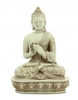 Statuetta Buddha Ruota del Dharma