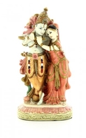 Statuetta Krishna e Radha