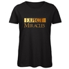 T-Shirt Donna Nera con Girocollo "Expect Miracles" Taglia L