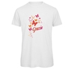 T-Shirt Uomo Bianca con Girocollo "Grazie" Taglia L