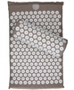 Tappetino Agopressione con Cuscino "Flower of Life" Grigio