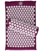 Tappetino Agopressione con Cuscino "Flower of Life" Viola