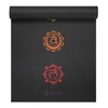 Tappetino Yoga Mat Premium Black Chakra