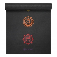 Tappetino Yoga Mat Premium Black Chakra